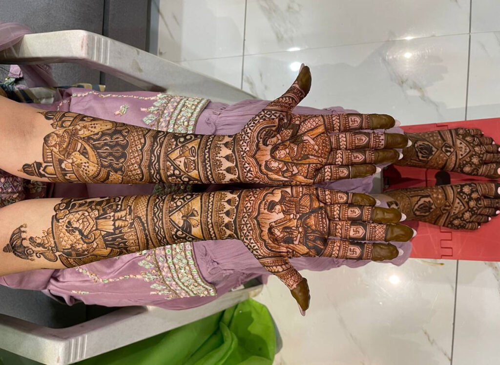 Bridal mehndi design – Chaitali's Mehndi Art