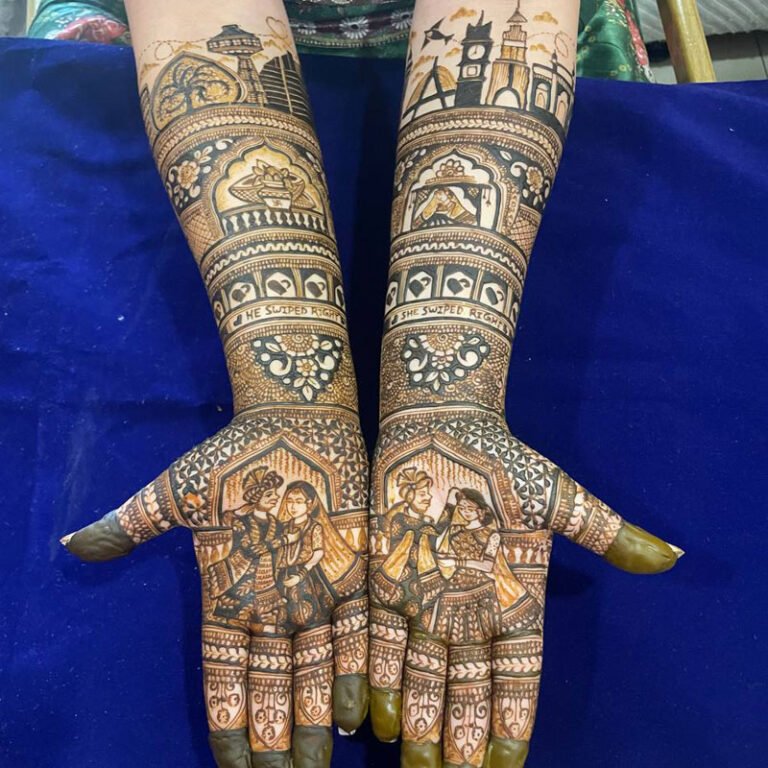 Advance bridal mehndi design – Chaitali's Mehndi Art