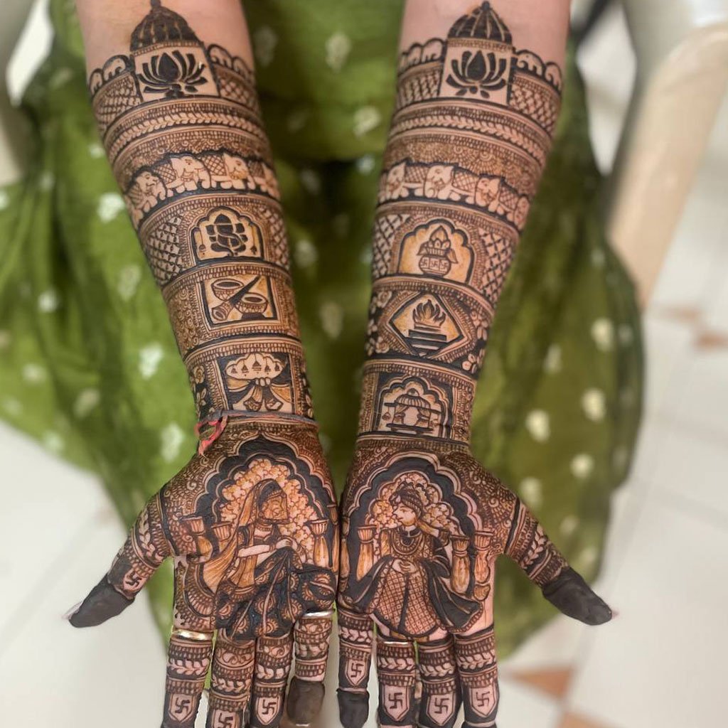 Bridal mehndi design – Chaitali's Mehndi Art