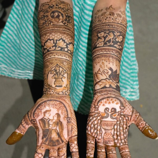 Engagement mehndi design – Chaitali's Mehndi Art
