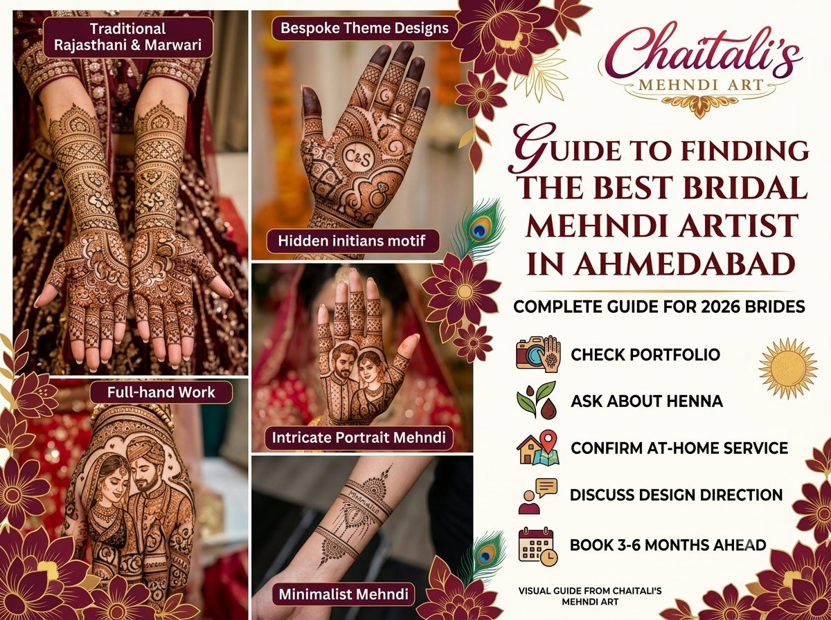 Best Bridal Mehndi Artist in Ahmedabad: Complete Guide for 2026 Brides