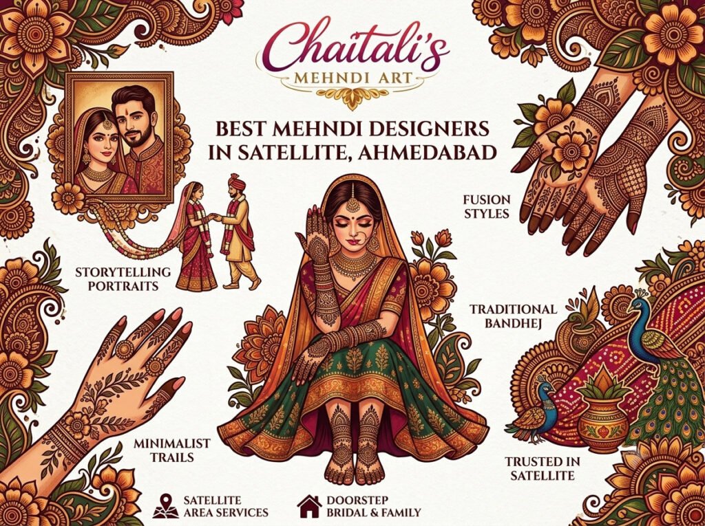 Best Mehndi Designers in Satellite, Ahmedabad