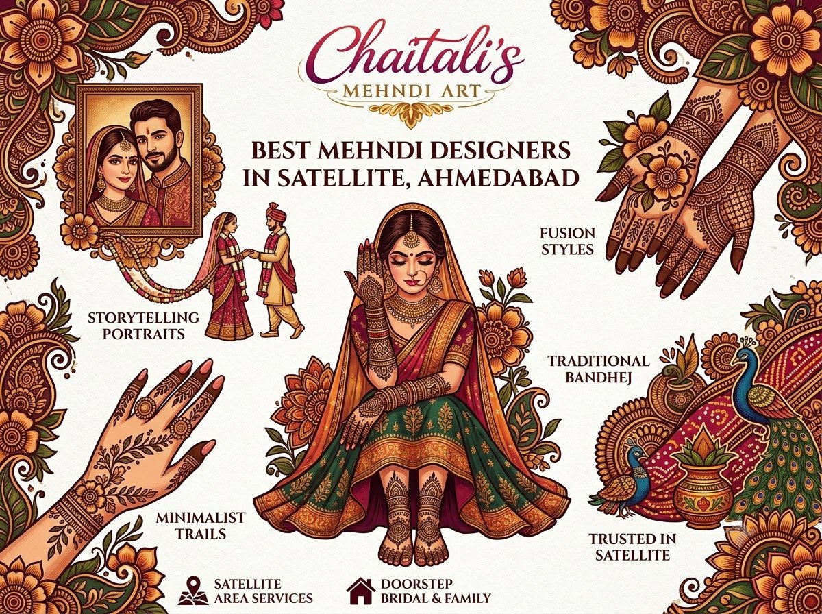 Best Mehndi Designers in Satellite, Ahmedabad