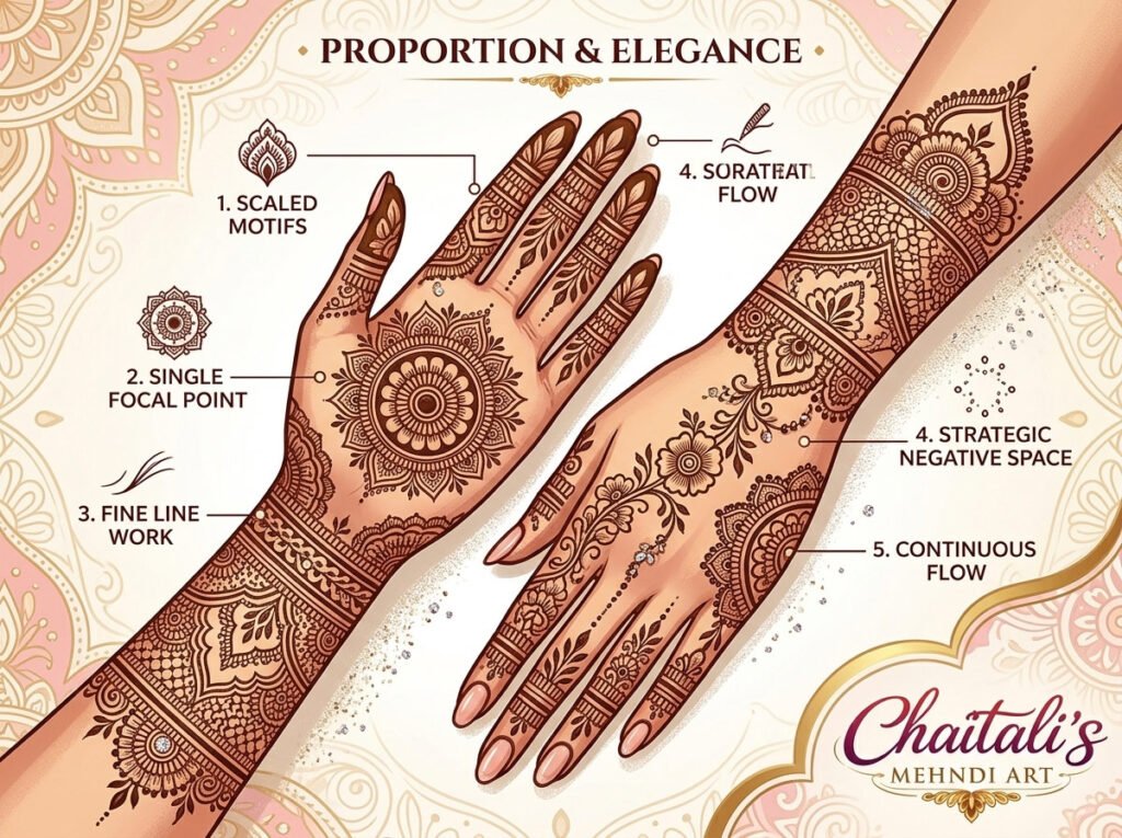 Bridal Mehndi Designs for Petite Hands