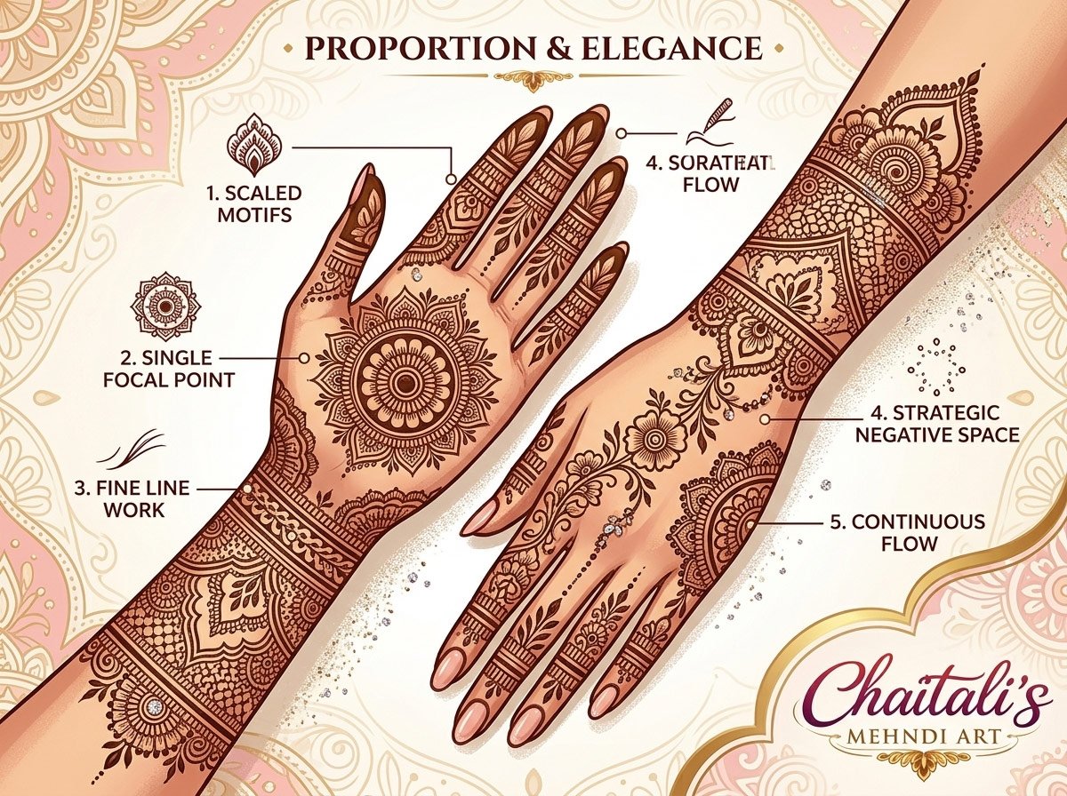 Bridal Mehndi Designs for Petite Hands