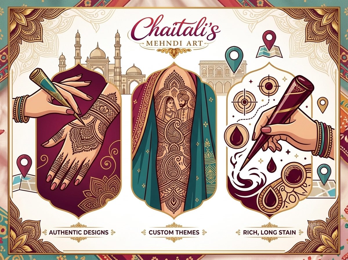 Bridal Mehndi Near Me: Why Ahmedabad Brides Choose Chaitali
