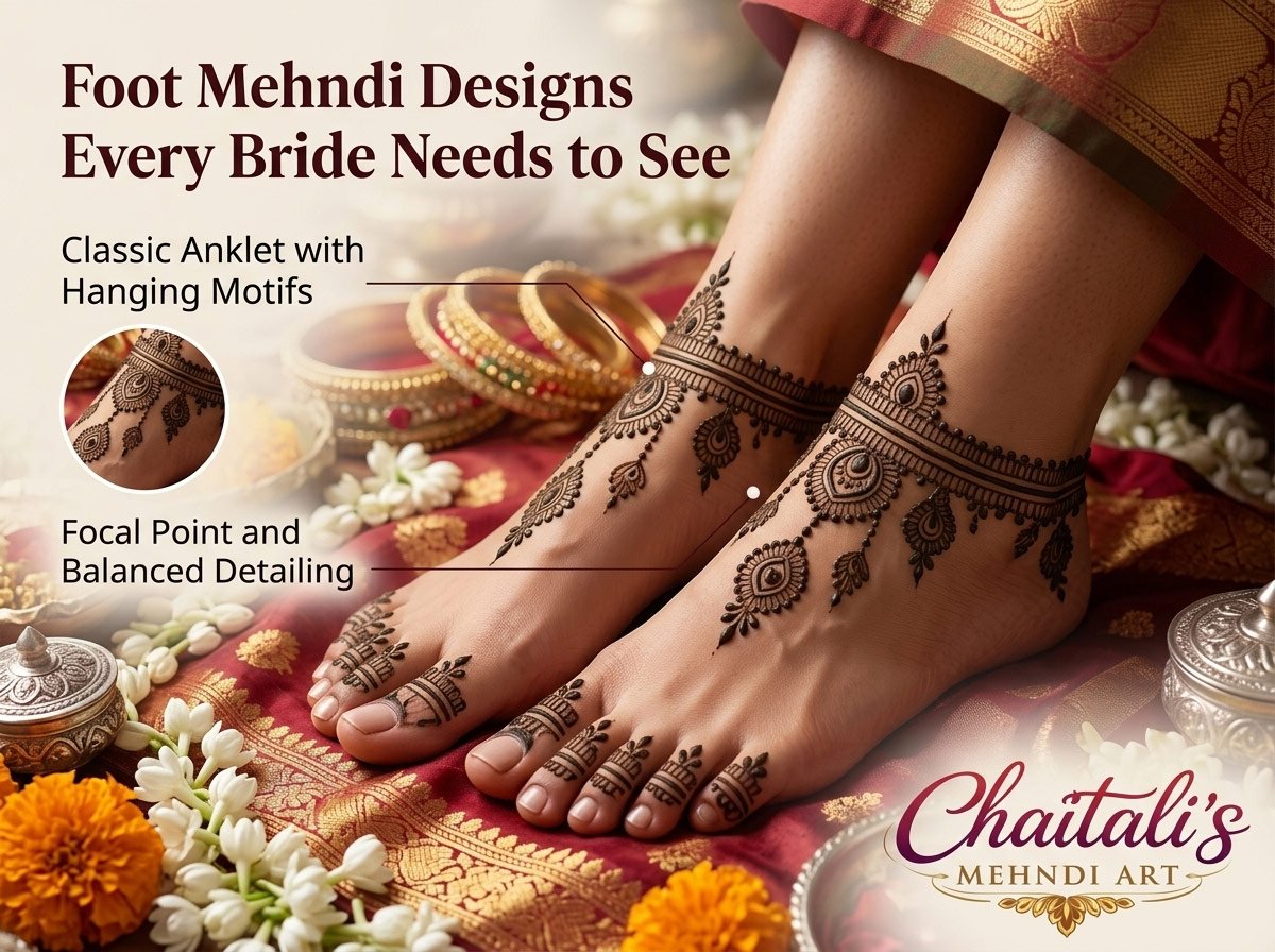 Foot Mehndi Designs Every Bride Needs to See