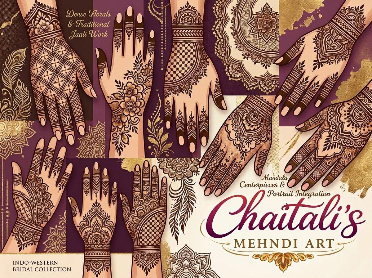 Full-Hand Bridal Mehndi Designs