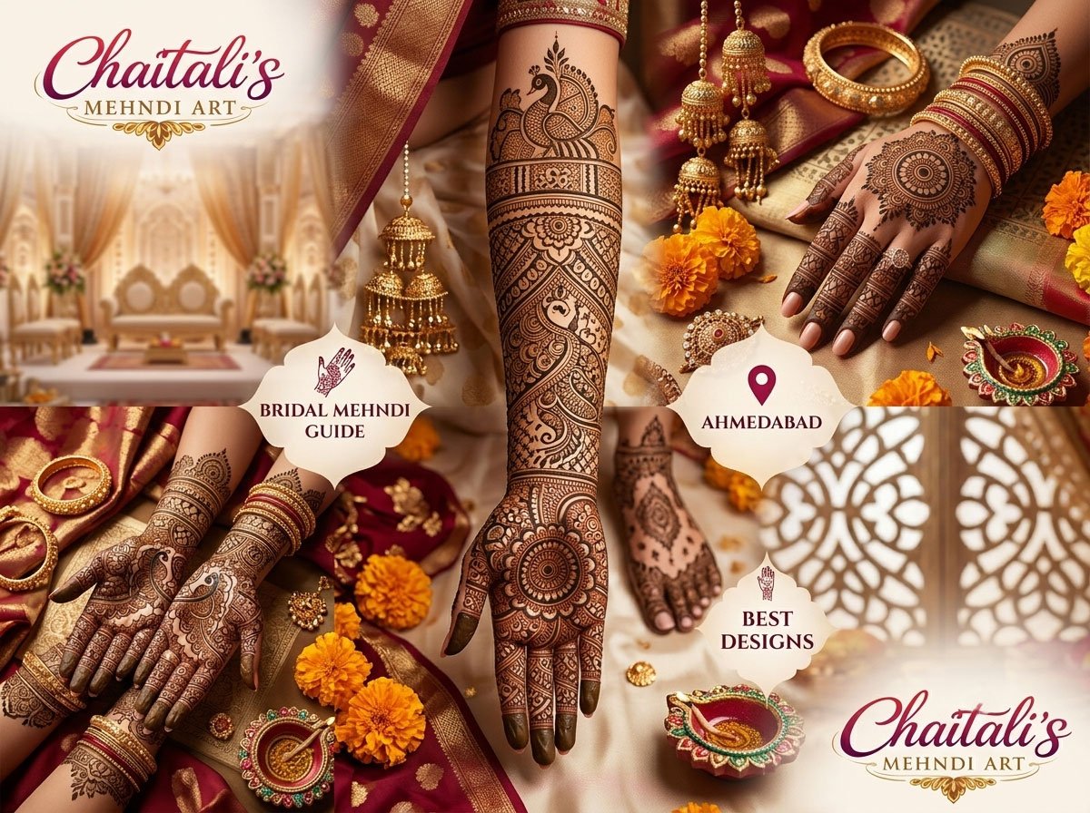 Where to Get the Best Bridal Mehndi in Ahmedabad
