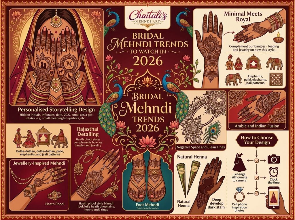 Bridal Mehndi Trends to Watch in 2026