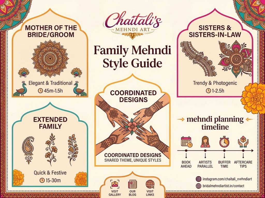 Family Mehndi Designs for Wedding Functions: A Complete Style Guide