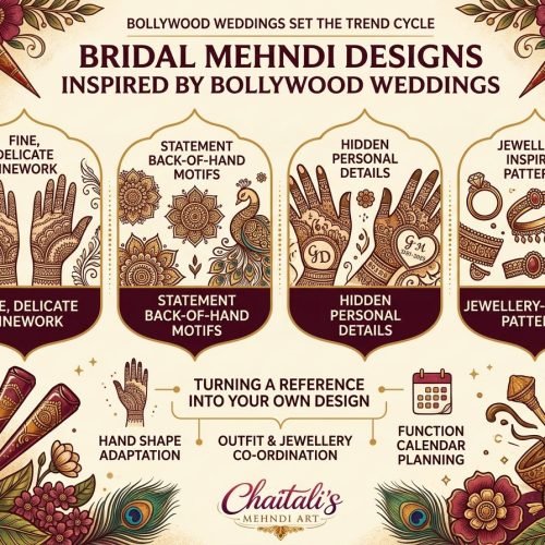 Bridal Mehndi Designs Inspired by Bollywood Weddings