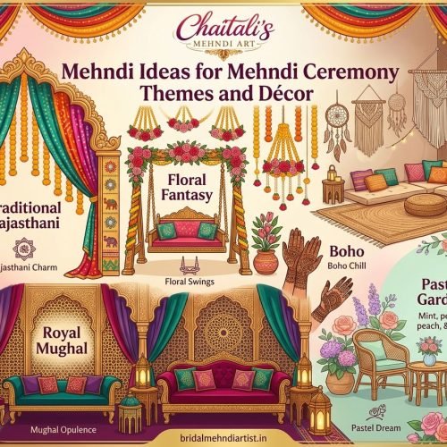 Mehndi Ideas for Mehndi Ceremony Themes and Décor