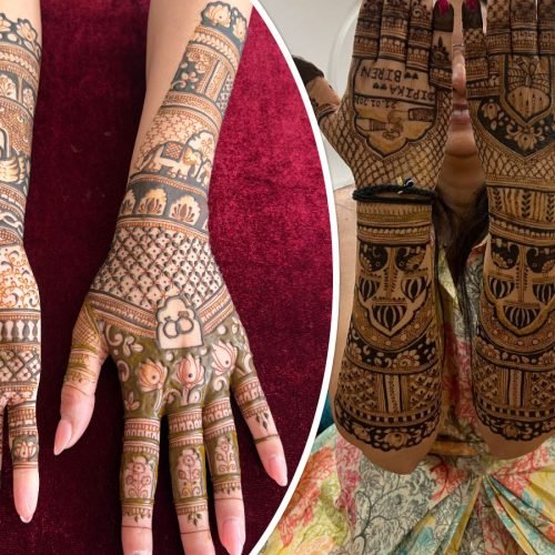 Back Hand Bridal Mehndi Designs That Look Stunning in Wedding Photos