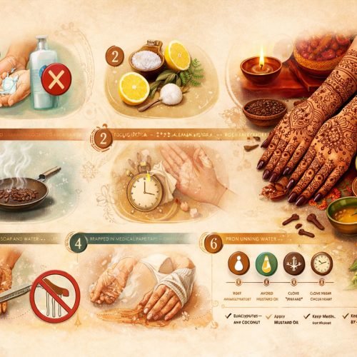 How to Make Your Mehndi Darker Naturally